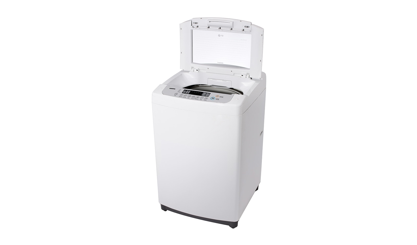 LG Lavadora Carga Superior, Turbo Drum®, 12kg/26lbs, Color Blanco, WF-T1210TP.ABWECOL