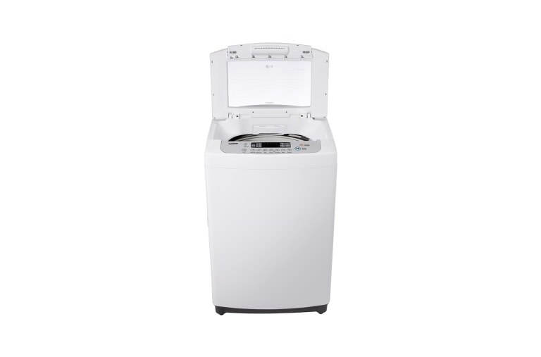 LG Lavadora Carga Superior, Turbo Drum®, 12kg/26lbs, Color Blanco, WF-T1210TP.ABWECOL