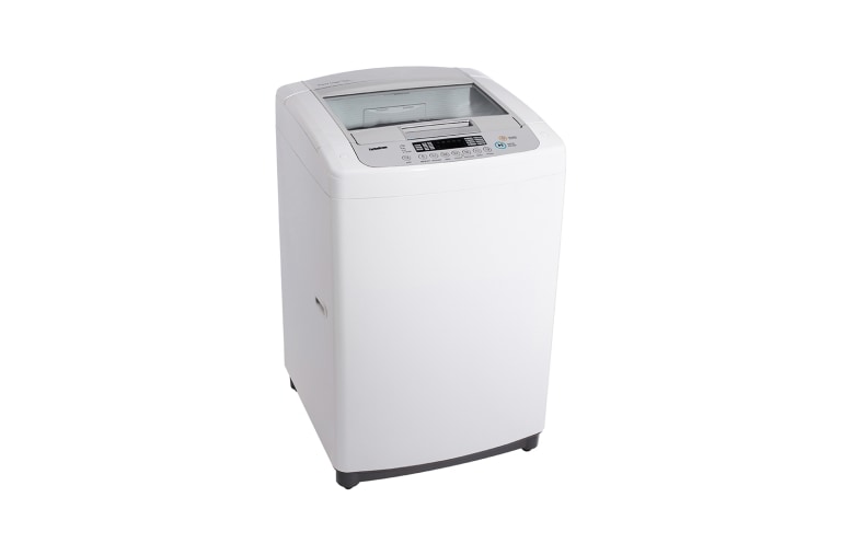 LG Lavadora Carga Superior, Turbo Drum®, 12kg/26lbs, Color Blanco, WF-T1210TP.ABWECOL