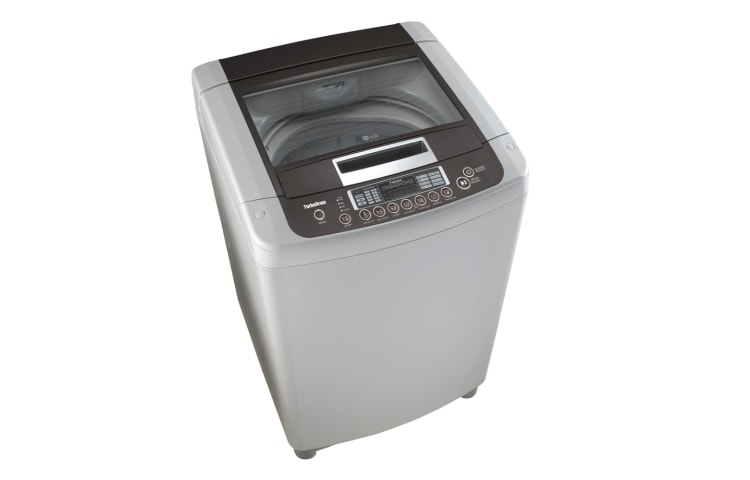 LG Lavadora LG Turbo Drum®, Carga Superior, 26lbs/12kg, color Gris, WF-T1262TP.ASFECOL