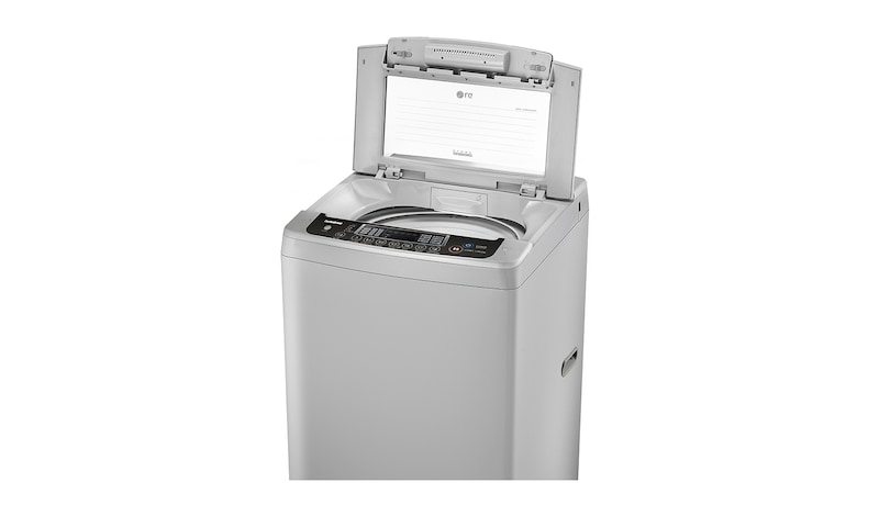 LG Lavadora LG Turbo Drum®, Carga Superior, 26lbs/12kg, color Gris, WF-T1262TP.ASFECOL