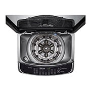 LG Lavadora LG 6Motion DD, Carga Superior, 31lbs/14kg,  COLOR TIPO ACERO INOX, WFS1439NHD.ASSECOL