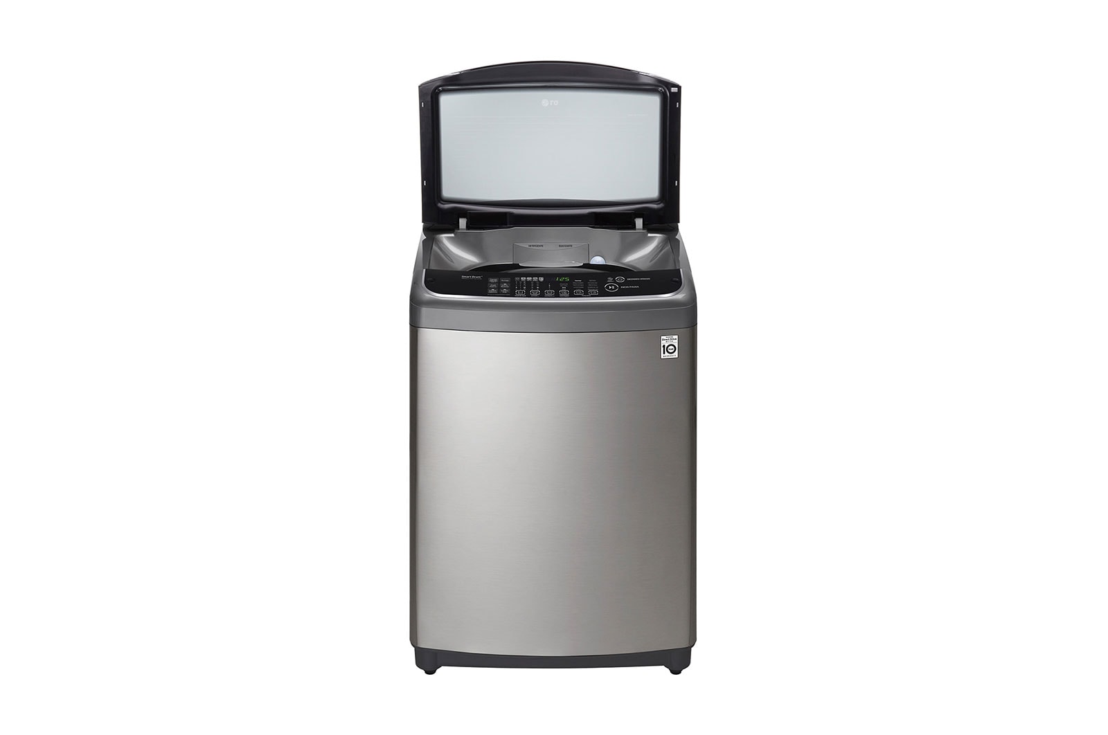 LG Lavadora LG 6Motion DD, Carga Superior, 31lbs/14kg,  COLOR TIPO ACERO INOX, WFS1439NHD.ASSECOL