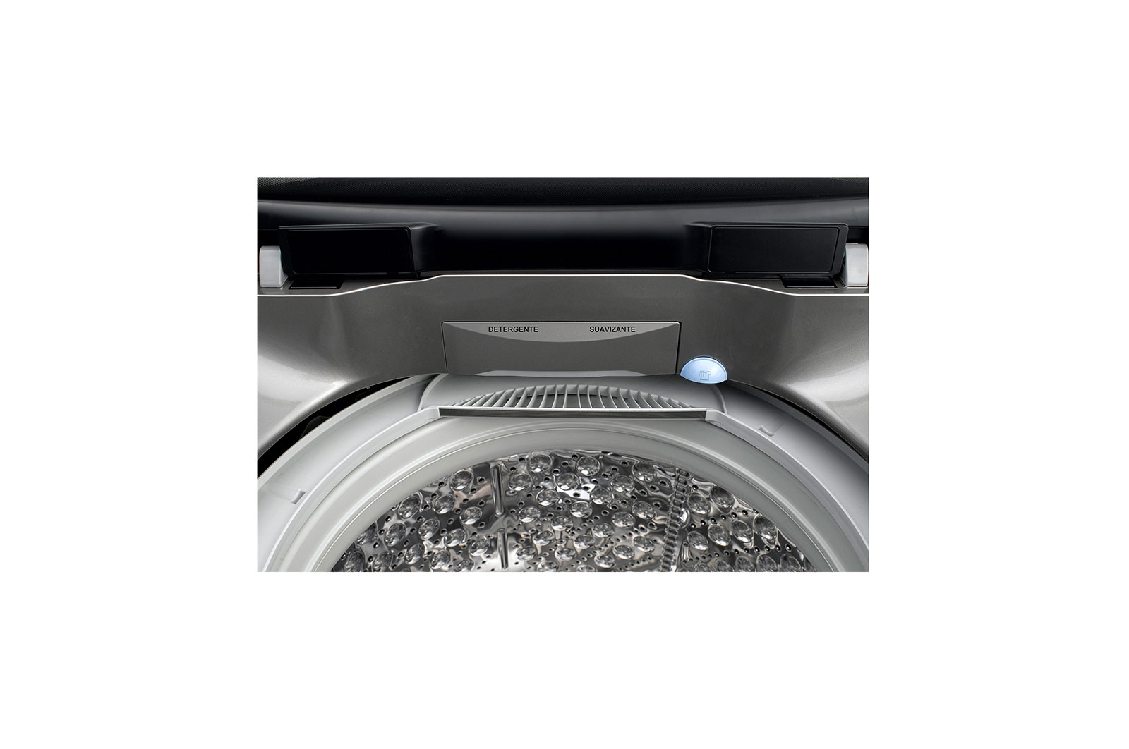 LG Lavadora LG 6Motion DD, Carga Superior, 31lbs/14kg,  COLOR TIPO ACERO INOX, WFS1439NHD.ASSECOL