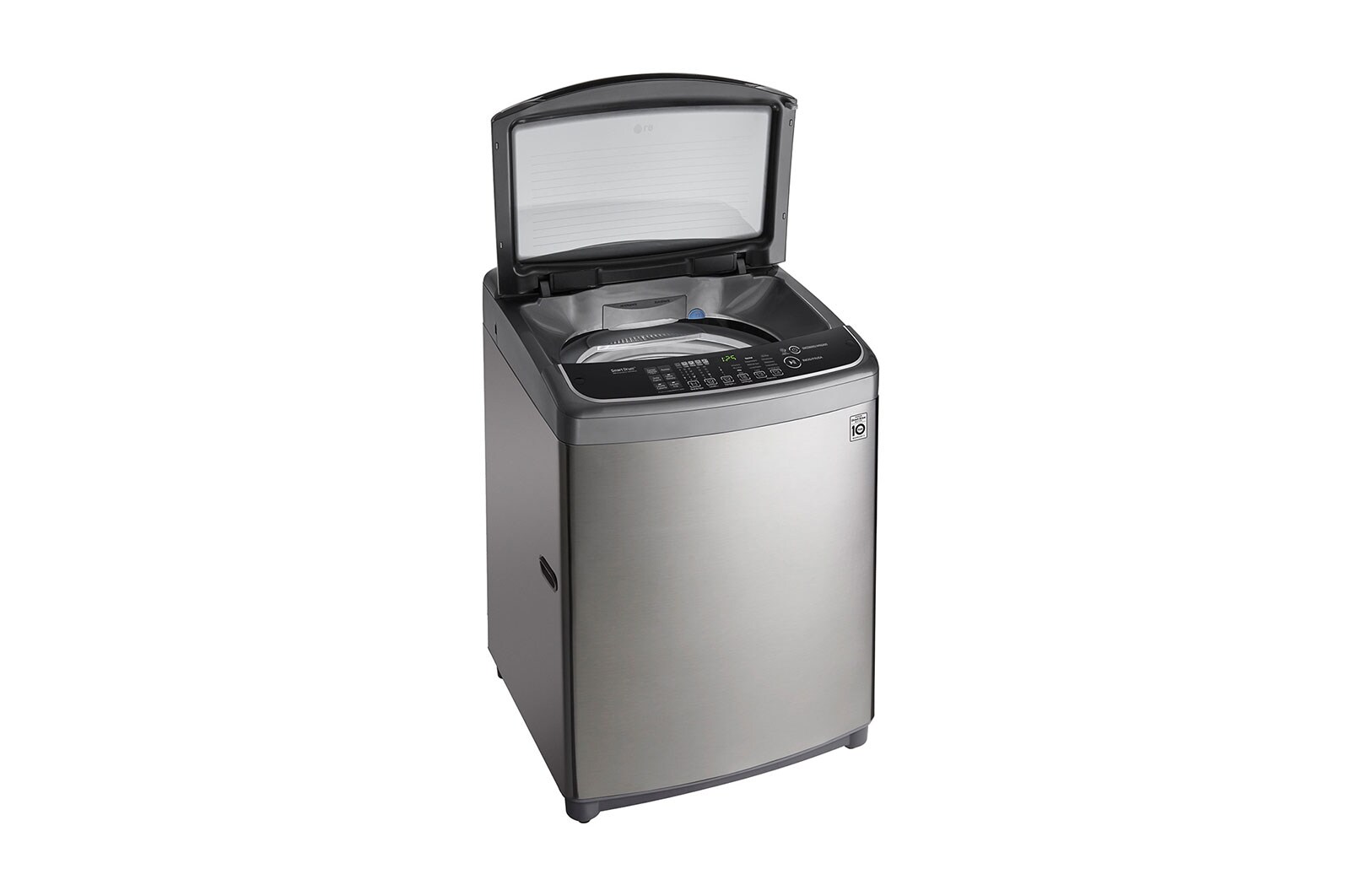 LG Lavadora LG 6Motion DD, Carga Superior, 31lbs/14kg,  COLOR TIPO ACERO INOX, WFS1439NHD.ASSECOL