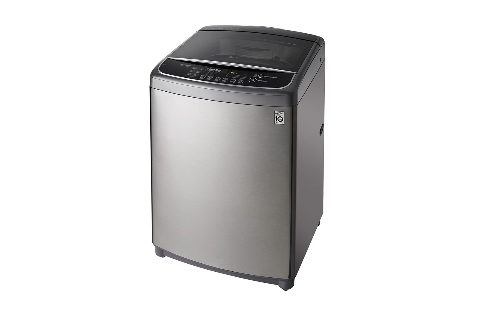 LG Lavadora LG 6Motion DD, Carga Superior, 31lbs/14kg,  COLOR TIPO ACERO INOX, WFS1439NHD.ASSECOL