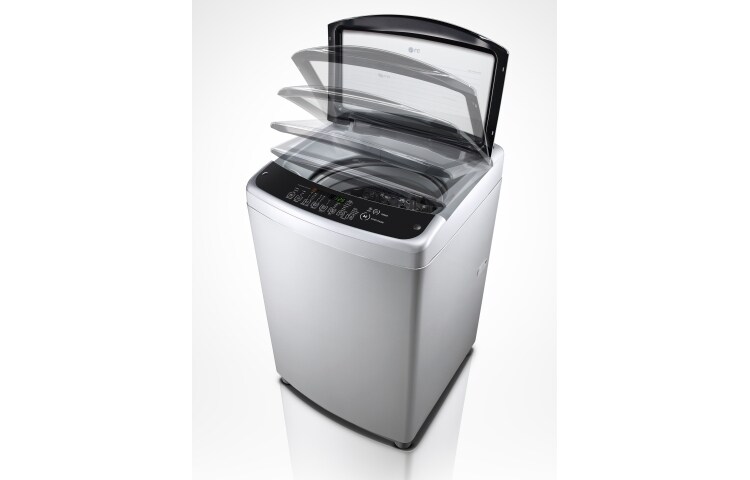 LG Lavadora LG Turbo Drum®, Auto Pre-lavado, Carga Superior, 37lbs/17kg, color Plateado, WFS1759ET.AFSECOL
