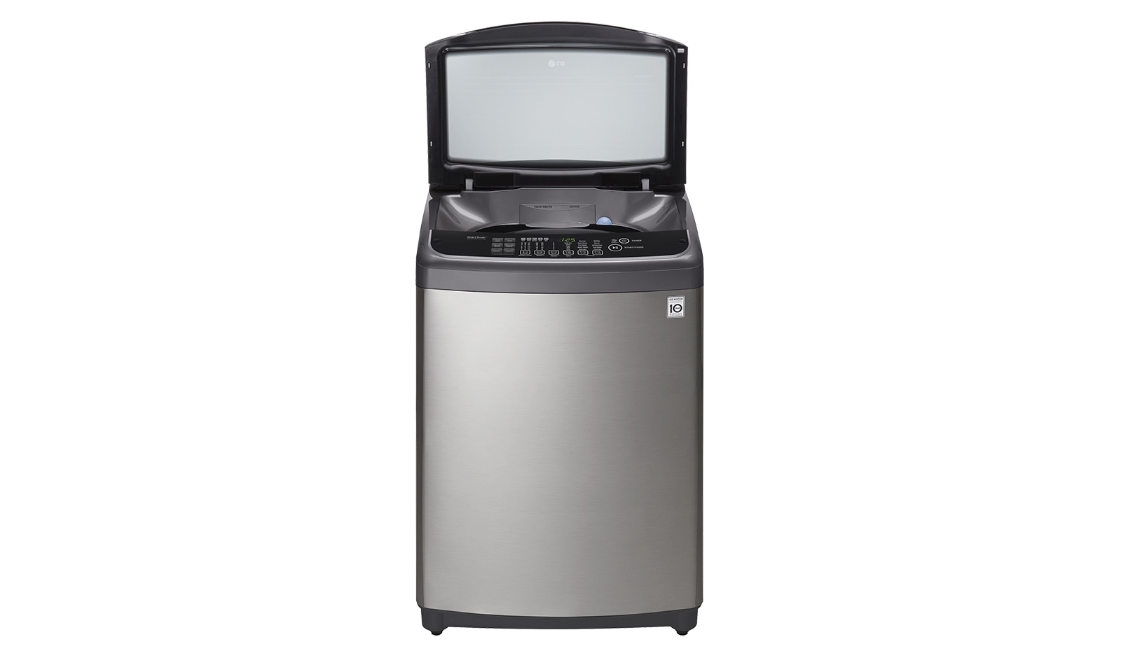 LG Lavadora LG 6Motion DD, Carga Superior, 46lbs/21kg COLOR TIPO ACERO INOX, WFS2139EKD.ASSECOL