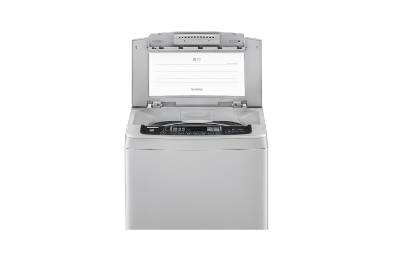 LG Lavadora LG Turbo Drum, Carga Superior, 33lbs/15kg, color Gris, WFSL1562EK.ASFECOL