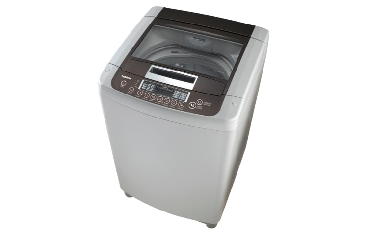 LG Lavadora LG Turbo Drum®, Carga Superior, 37lbs/17kg, color Gris, WFSL1762EK.ASFECOL