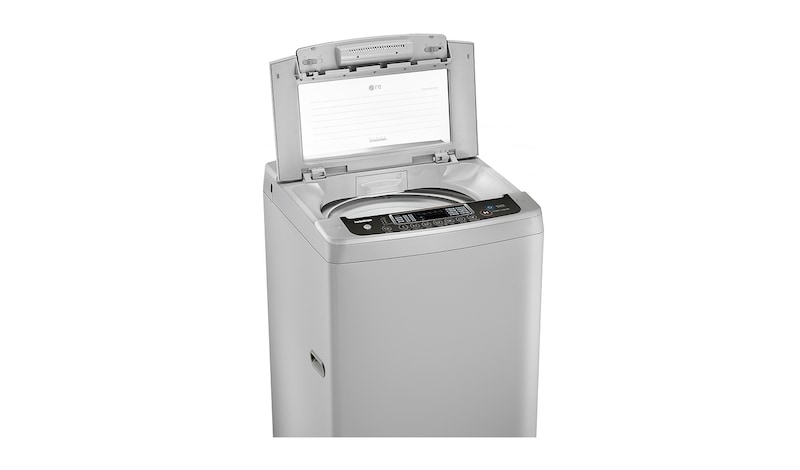 LG Lavadora LG Turbo Drum®, Carga Superior, 37lbs/17kg, color Gris, WFSL1762EK.ASFECOL