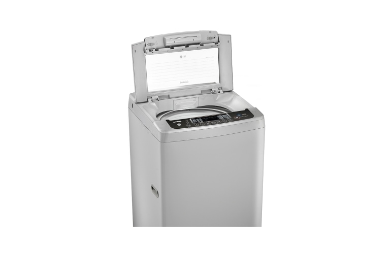 LG Lavadora LG Turbo Drum®, Carga Superior, 37lbs/17kg, color Gris, WFSL1762EK.ASFECOL