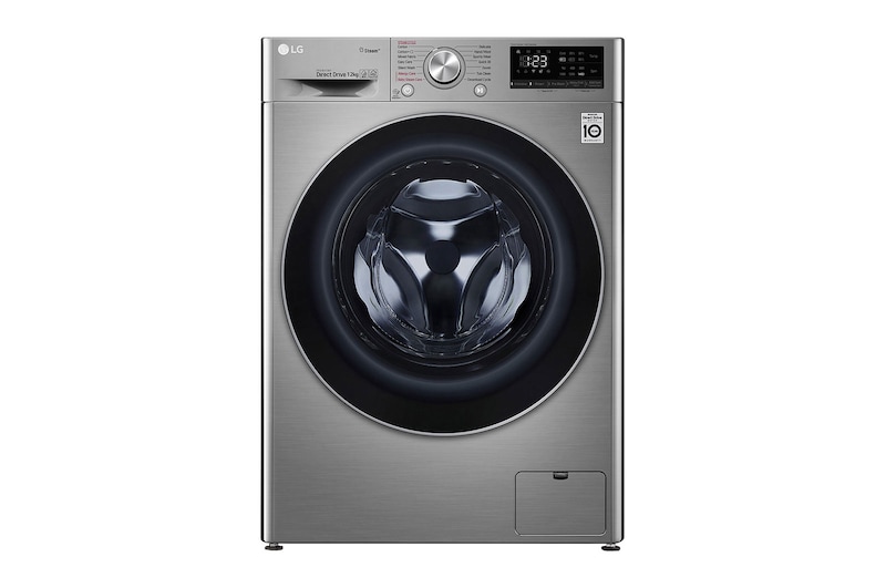 LG Lavadora Carga Frontal 12kg/26lbs con AI DD™, WM12VVC4S6