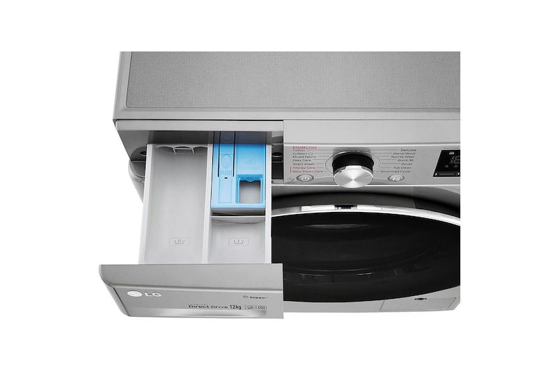 LG Lavadora Carga Frontal 12kg/26lbs con AI DD™, WM12VVC4S6