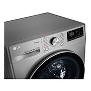 LG Lavadora Carga Frontal 12kg/26lbs con AI DD™, WM12VVC4S6