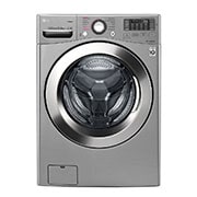 LG Lavadora Carga Frontal, 44lbs/20kg, 6MotionDD, TurboWash™, color Tipo Acero Inoxidable, WM20VVS6