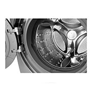 LG Lavadora Carga Frontal, 44lbs/20kg, 6MotionDD, TurboWash™, color Tipo Acero Inoxidable, WM20VVS6