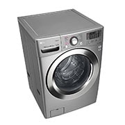 LG Lavadora Carga Frontal, 44lbs/20kg, 6MotionDD, TurboWash™, color Tipo Acero Inoxidable, WM20VVS6