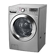 LG Lavadora Carga Frontal, 44lbs/20kg, 6MotionDD, TurboWash™, color Tipo Acero Inoxidable, WM20VVS6