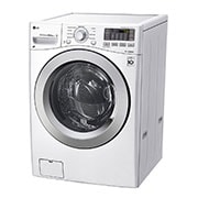 LG Lavadora Carga Frontal, 44lbs/20kg, 6MotionDD, TurboWash™, color Blanco, WM20WV6