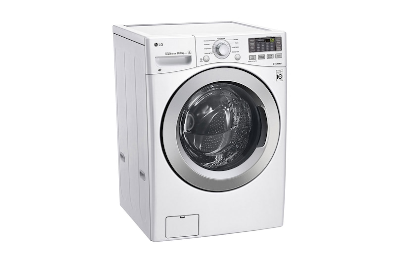 LG Lavadora Carga Frontal, 44lbs/20kg, 6MotionDD, TurboWash™, color Blanco, WM20WV6