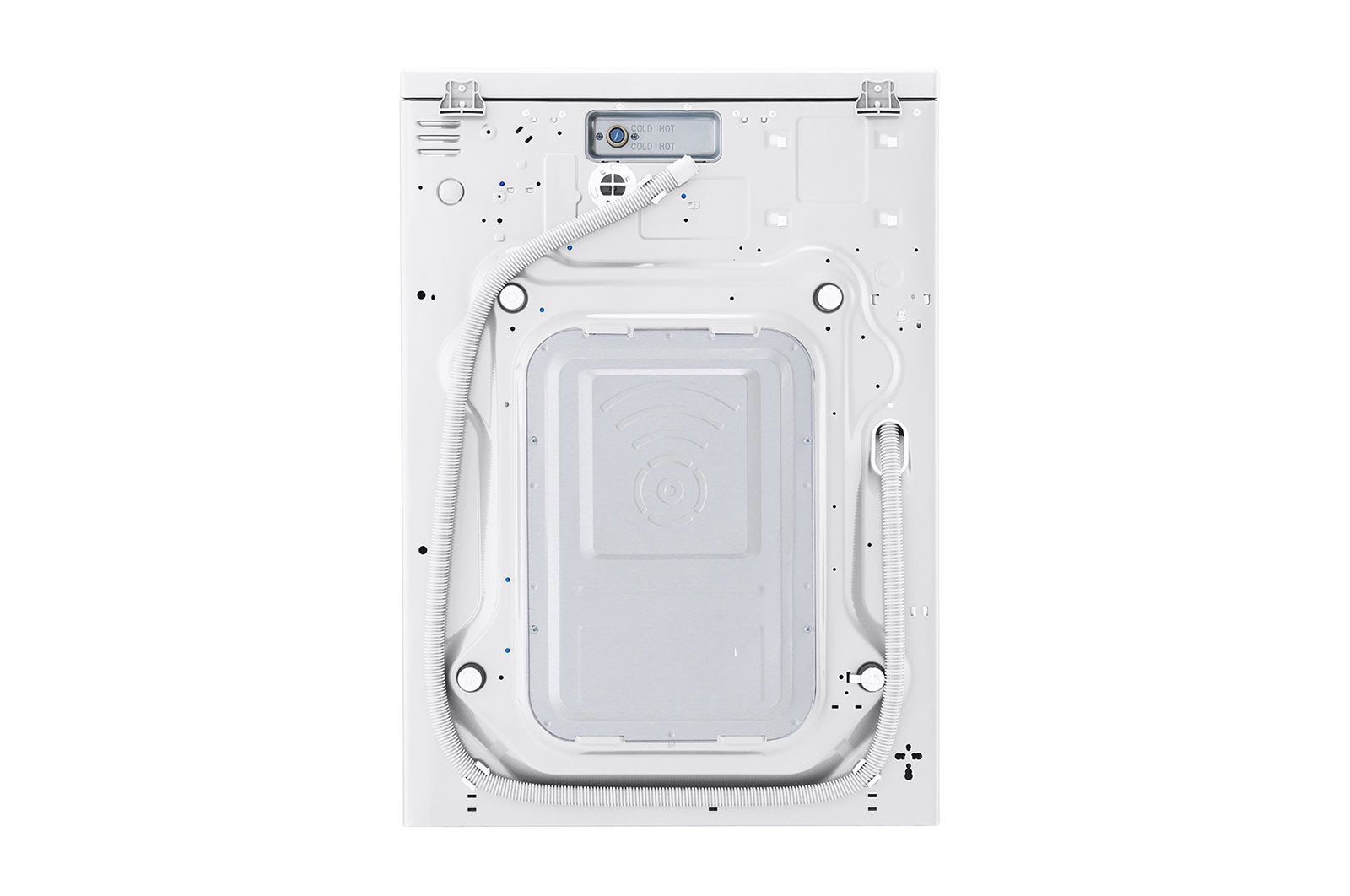 LG Lavadora Carga Frontal, 44lbs/20kg, 6MotionDD, TurboWash™, color Blanco, WM20WV6