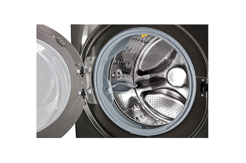LG Lavadora Carga Frontal 22kg/48lbs  Victor 2Black Steel, WM22BV2S6B
