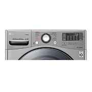 LG Lavadora Carga Frontal, 49lbs/22kg, 6Motion™ DD, TurboWash™, color Tipo Acero Inoxidable, WM22VVS6
