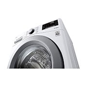 LG Lavadora Carga Frontal, 48lbs/22kg, 6MotionDD, Color Blanco, WM22WV26S
