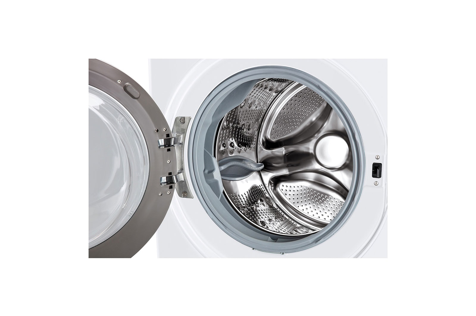 LG Lavadora Carga Frontal, 48lbs/22kg, 6MotionDD, Color Blanco, WM22WV26S