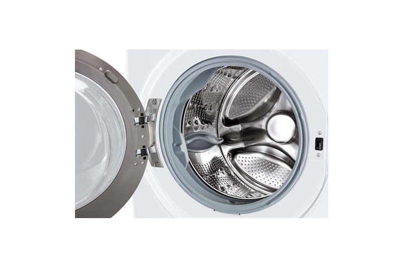 LG Lavadora Carga Frontal, 48lbs/22kg, 6MotionDD, Color Blanco, WM22WV26S