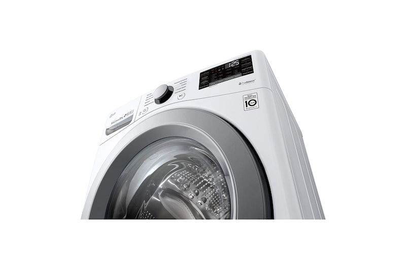LG Lavadora Carga Frontal, 48lbs/22kg, 6MotionDD, Color Blanco, WM22WV26S