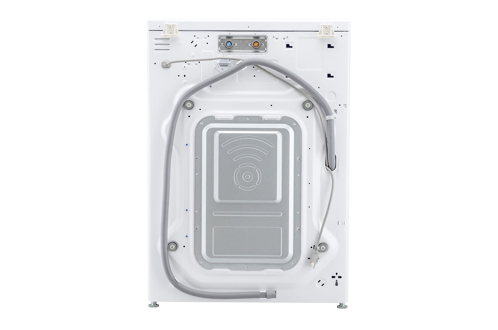 LG Lavadora Carga Frontal, 48lbs/22kg, 6MotionDD, Color Blanco, WM22WV26S
