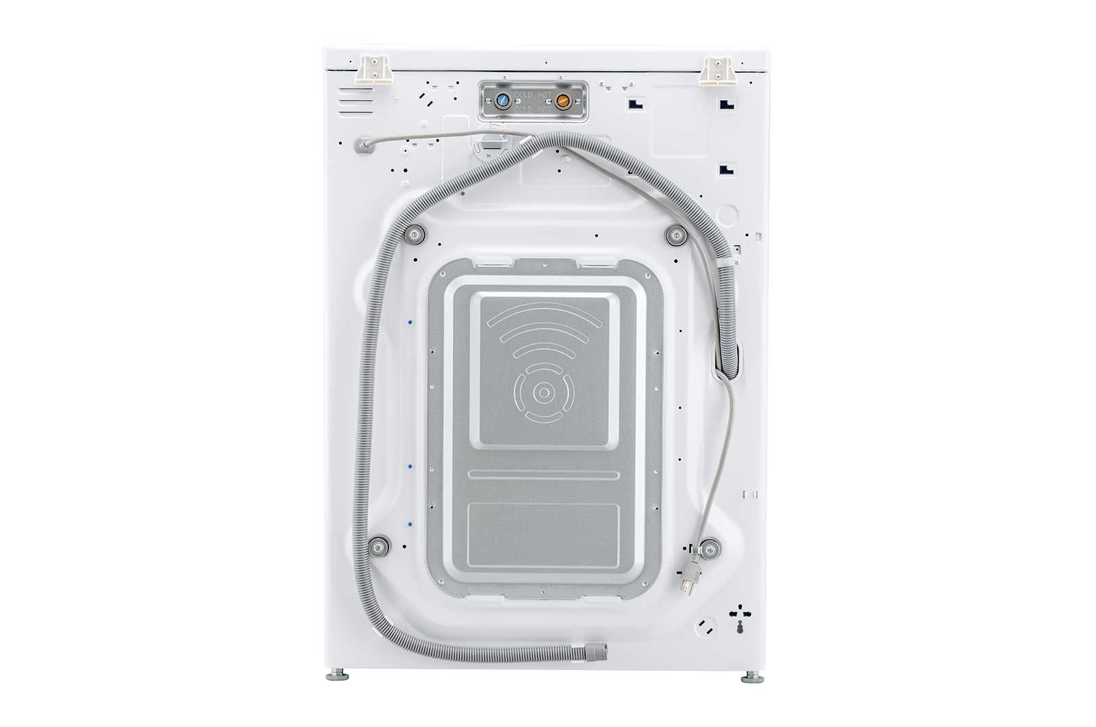 LG Lavadora Carga Frontal 22kg/48lbs  Victor 2, Color Blanco, WM22WV2S6B