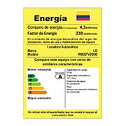 LG Lavadora Carga Frontal 22kg/48lbs  Victor 2, Color Blanco, WM22WV2S6B