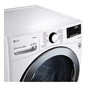LG Lavadora Carga Frontal 22kg/48lbs  Victor 2, Color Blanco, WM22WV2S6B