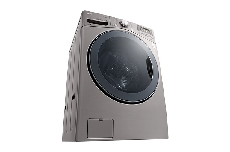 LG Lavadora Carga Frontal, 44lbs/20kg, 6MotionDD, TurboWash™, color Tipo Acero Inoxidable, WM3570HVA