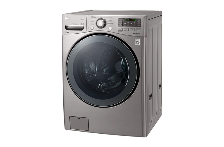 LG Lavadora Carga Frontal, 44lbs/20kg, 6MotionDD, TurboWash™, color Tipo Acero Inoxidable, WM3570HVA