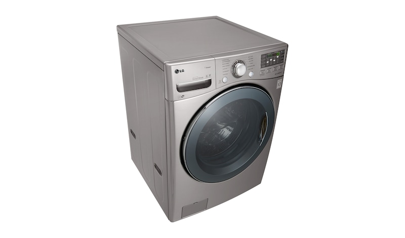 LG Lavadora Carga Frontal, 44lbs/20kg, 6MotionDD, TurboWash™, color Tipo Acero Inoxidable, WM3570HVA