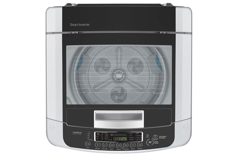 LG Lavadora LG Motor Smart Inverter, Smart Motion+Turbo Drum®, Pre-lavado+Normal, Carga Superior, 29lbs/13kg, color Gris, WT13DPB