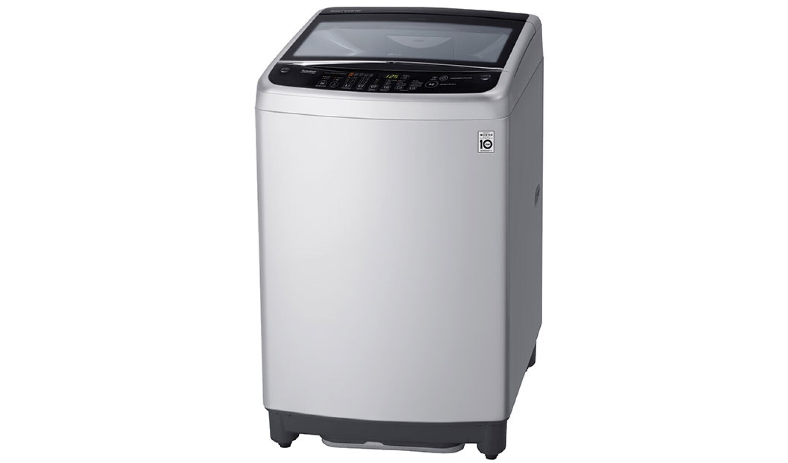LG Lavadora LG Motor Smart Inverter, Smart Motion+Turbo Drum®, Pre-lavado+Normal, Carga Superior, 29lbs/13kg, color Gris, WT13DSB