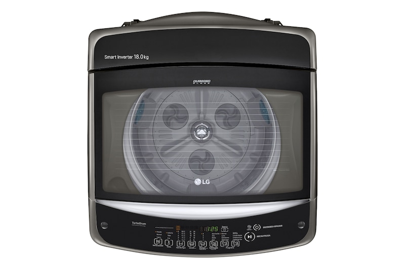 LG Lavadora de Carga Superior con motor Smart Inverter y capacidad total de 13 kilos/29lb, WT13VSB
