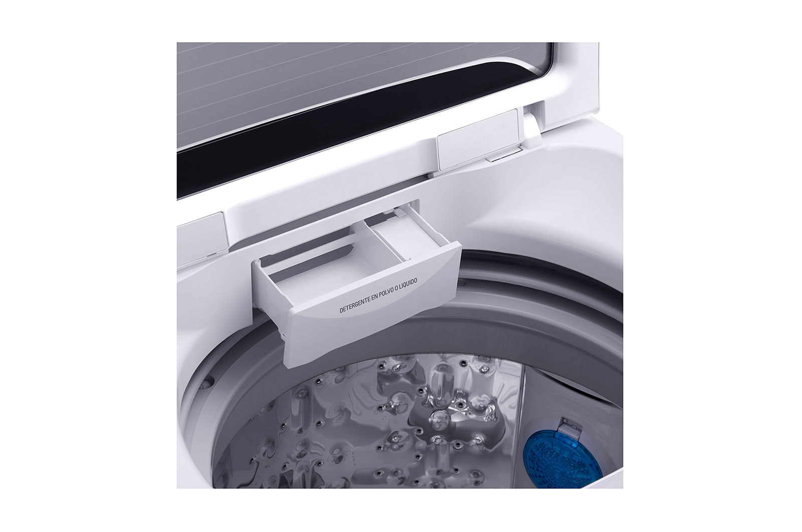 LG Lavadora LG Motor Smart Inverter, Smart Motion+Turbo Drum™, Pre-lavado+Normal, Carga Superior, 29lbs/13kg, color Blanco, WT13WSBP