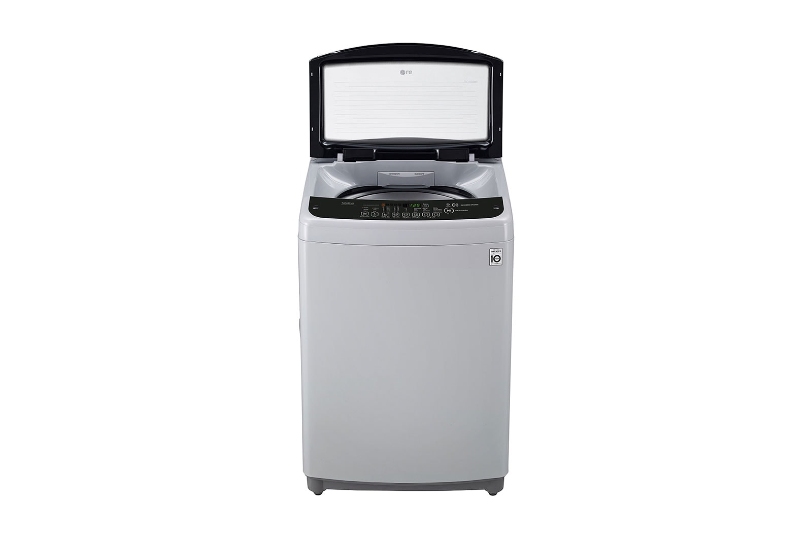 LG Lavadora LG Motor Smart Inverter, Smart Motion+Turbo Drum®, Pre-lavado+Normal, Carga Superior, 35lbs/16kg, color Gris, WT16DSB
