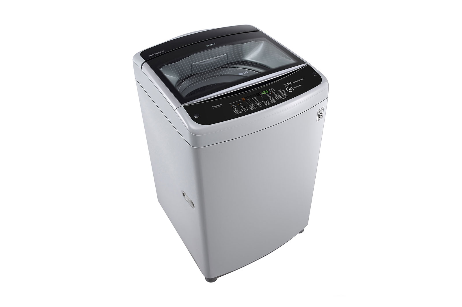 LG Lavadora LG Motor Smart Inverter, Smart Motion+Turbo Drum®, Pre-lavado+Normal, Carga Superior, 35lbs/16kg, color Gris, WT16DSB