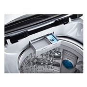 LG Lavadora LG Motor Smart Inverter, Smart Motion+Turbo Drum®, Pre-lavado+Normal, Carga Superior, 40lbs/18kg, color Gris , WT18DSB