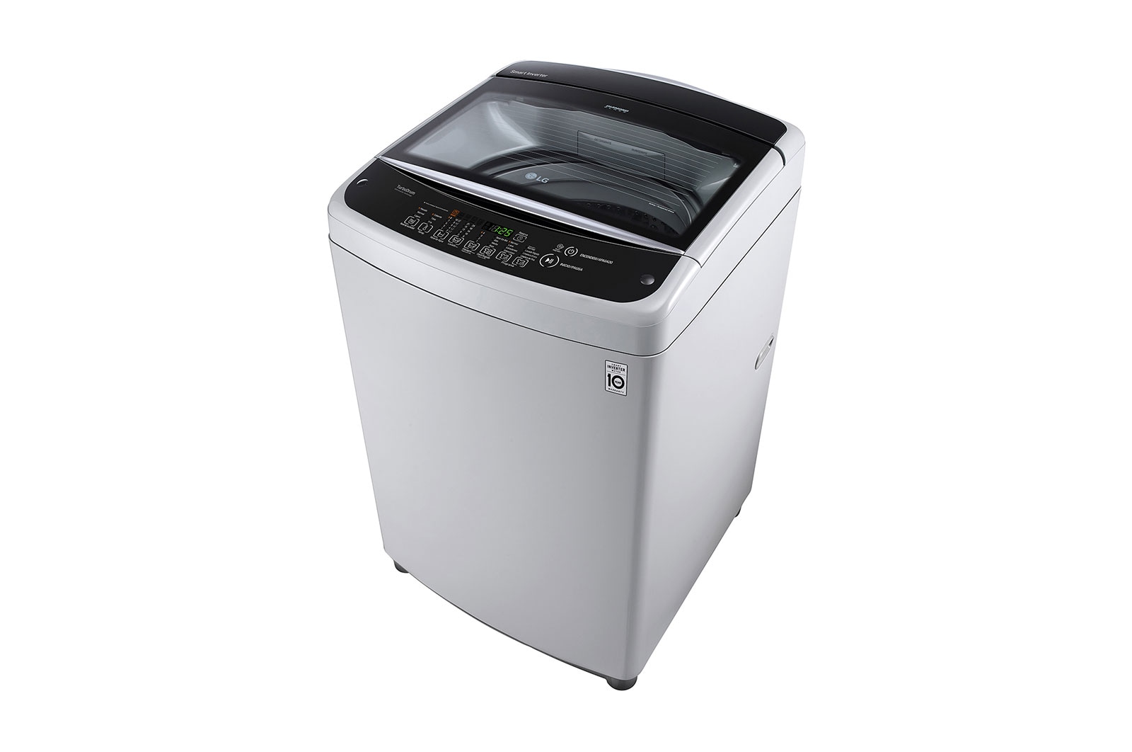 LG Lavadora LG Motor Smart Inverter, Smart Motion+Turbo Drum®, Pre-lavado+Normal, Carga Superior, 40lbs/18kg, color Gris , WT18DSB