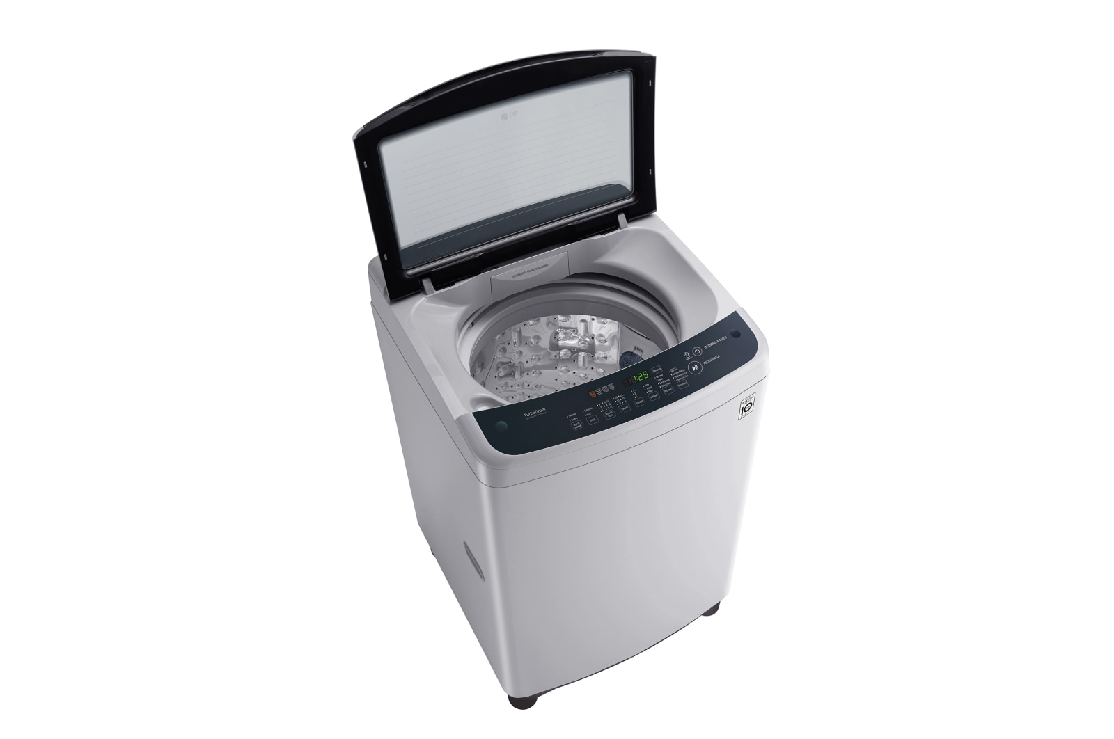 LG Lavadora LG Motor Smart Inverter, Smart Motion+Turbo Drum®, Pre-lavado+Normal, Carga Superior, 40lbs/18kg, color Gris, WT18DSBP