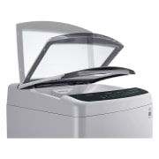 LG Lavadora LG Motor Smart Inverter, Smart Motion+Turbo Drum®, Pre-lavado+Normal, Carga Superior, 40lbs/18kg, color Gris, WT18DSBP