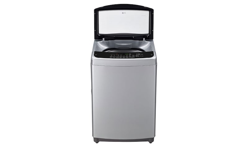LG Lavadora LG Turbo Drum®, Auto Pre-lavado, Carga Superior, 40lbs/18kg, color Plateado, WT18SS